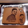 personalized-photo-wallet-keychain-gift-set-tan-color