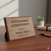Engraved Wooden Plaques