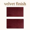 Velvet finish visiting card