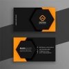 matte finish visiting card double-sided