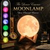 Mind-glowing 3D Moon Lamp