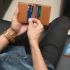 leather wallet and diary set