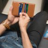 leather wallet and diary set