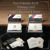 Eco-Friendly Kraft Visiting Cards