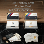 Eco-Friendly Kraft Visiting Cards