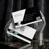 Opaque Matte Synthetic 500 Micron Visiting Card