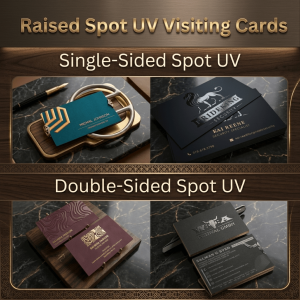 Raised Spot UV Visiting Cards
