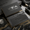 Double-Sided Spot UV Visiting Card