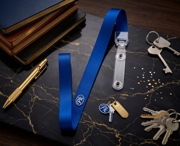 Wide Nylon ID Badge Lanyards for Card Holders